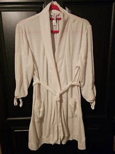Gillian & O'Malley White Gauzy Lightweight Robe Size XS Women's - Picture 1 of 9