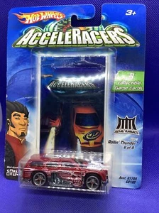 Hot Wheels G8094 1:64 AcceleRacers Rollin Thunder Diecast Luz Variante Rojo - Imagen 1 de 2