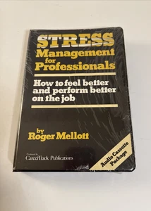 STRESS MANAGEMENT FOR PROFESSIONALS By Roger Mellott Audio cassettes - Picture 1 of 9