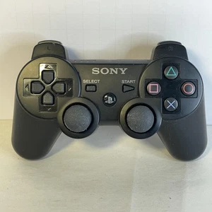 Sony PlayStation 3 PS3 DualShock 3 Sixaxis Wireless Controller Schwarz CECHZC2UA2 - Bild 1 von 7