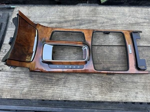 13-16 LINCOLN MKS FRONT CENTER CONSOLE GEAR SHIFTER BEZEL TRIM, OEM - Picture 1 of 2
