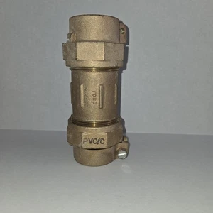 Ford 2" Pack Joint Brass Coupling Missing 1 Squeeze Screw Clean No Debris Nwot - Picture 1 of 8