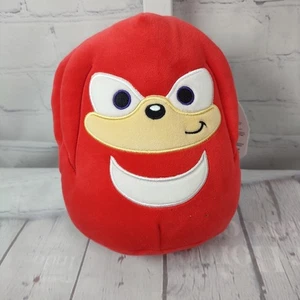 Squishmallow Kellytoy Plush Sonic the Hedgehog Knuckles 8" Inch NWT NEW - Picture 1 of 6