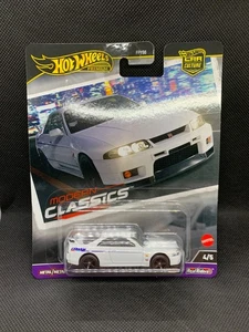 Hot Wheels Nissan Skyline R33 GT-R BCNR33 - Modern Classics - Diecast - 1:64 - Picture 1 of 2