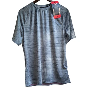 NWT Kirkland Signature Men's Medium Gray Active T-Shirt Top - Picture 1 of 4