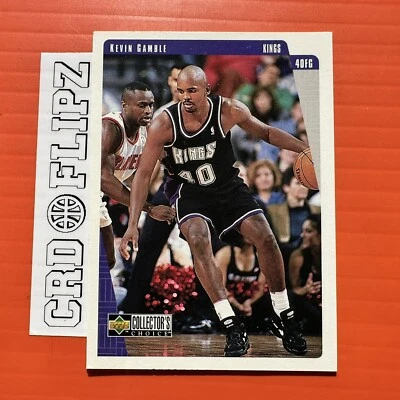 1997-98 Collector's Choice Sacramento Kings Basketball Card #121 Kevin Gamble - Image 1 of 2