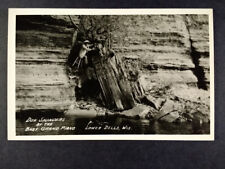 Baby Grand Piano Lower Wisconsin Dells vintage photo postcard