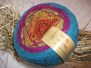 *BRANDNEU* ***DONEGAL-TWEED*** FARBVERLAUFSGARN **SOMMERTÖNE II** - Bild 1 von 1