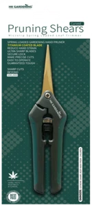 1pc NEW Titanium Curved Blade Trimming Scissors Bud Plant Shears Snips - Picture 1 of 3