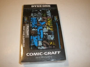 DYSE ONE COMIC-GRAFF IPod Touch 5th generation snap case and earbuds (SU138) - Picture 1 of 3