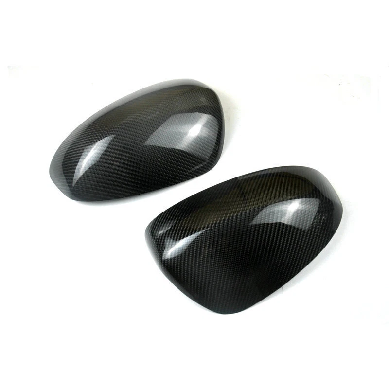 Real Carbon Fiber Add-on Side Rearview Mirror Cover Trim for Infiniti QX50 QX70 - image 1 of 4