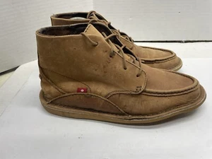 Oliberte Chukka Boots Men's 10 Brown Leather Made in Africa Lace Up Ankle - Foto 1 di 6