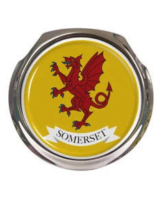 Somerset County Flag - Car Grille Badge - FREE FIXINGS - Picture 1 of 3