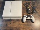 Sony PlayStation 4 PS4 500GB White Console Gaming System CUH-1115A TESTED
