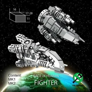 Human Fighter - Twilight Imperium | Fleetscale | Starfinder | Billion Suns  - Picture 1 of 1