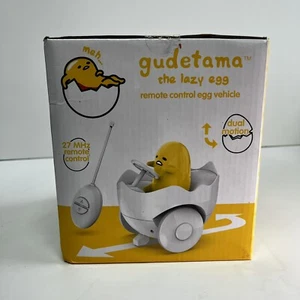 Gudetama The Lazy Egg Remote Control Egg Vehicle. By Sanrio 05/24. New. Sealed. - Picture 1 of 11