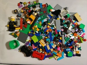 LEGO Lote a Granel 2 Libras Piezas Aleatorias Piezas Ladrillos Bloques Coches Ruedas Juguete Legos - Imagen 1 de 12
