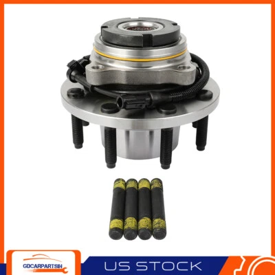 Conjunto de rolamento de cubo de roda dianteira SRW compatível com 2003-2004 Ford F-250 F-350 Super Duty - Imagem 1 de 4