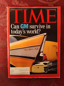 TIME magazine November 9 1992 General Motors GM Automobile Industry - Picture 1 of 1