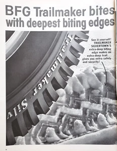 PRINT AD BF Goodrich Trailmaker Silvertown Tires 1962 Deepest Biting Edges - Picture 1 of 1