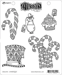 Dyan Reaveley's Dylusions Cling Stamp - DRINK ME DYR80220 (Retired) - Imagen 1 de 1