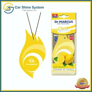 Hanging Air Car Freshener Fresh Lemon French Perfume Dr.Marcus 2x Sonic - Picture 1 of 1