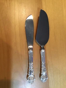 Reed Barton French Renaissance Sterling Silver Master Butter Knife Cheese Server - Picture 1 of 5