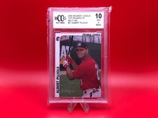 2000 Midwest League Top Prospects Multi Ad #21 Albert Pujols RC BCCG 10 MINT
