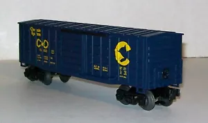 LIONEL 6-15002 CHESAPEAKE & OHIO - WAFFLE SIDED BOXCAR - NICE BOX - Picture 1 of 6