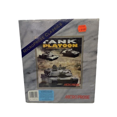 MicroPose Classics "M1 Tank Platoon" - 3.5" Floppy Disk, 1993 Micro Pose, IBM PC - Image 1 of 4