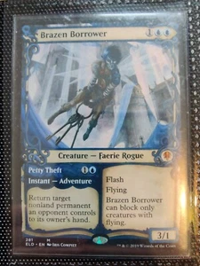 Magic the Gathering - Brazen Borrower - Throne of Eldraine - Showcase Mythic N/M - Bild 1 von 1