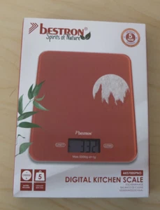 * Bestron Digitale Küchenwaage mit LCD-Anzeige Tragkraft 5kgSpirit of Nature - Bild 1 von 2