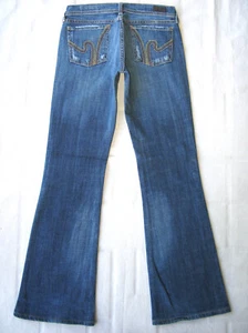 Citizens of Humanity Ric Rac Flare Jeans Wm Gr. 27 blau DIstressed+Stretch L30,75 - Bild 1 von 10