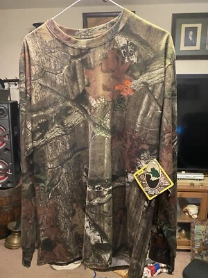 NEW Mossy Oak Break-Up Infinity Long Sleeve Camo T-Shirt Large Hunting Outdoor - Image 1 of 3