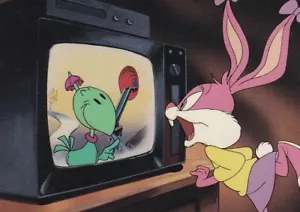 1994 Cardz Tiny Toon Adventures #44 Wackyland Werbung - Bild 1 von 2