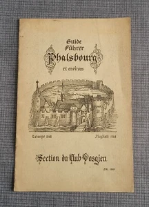 Guide führer Phalsbourg et environs - Imagen 1 de 1