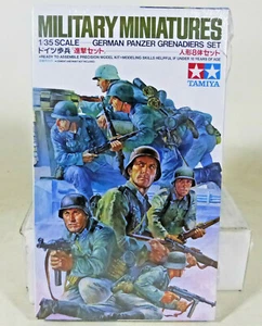 Tamiya Military Miniatures 1/35 scale German Panzer Grenieders Set NOS - Picture 1 of 3