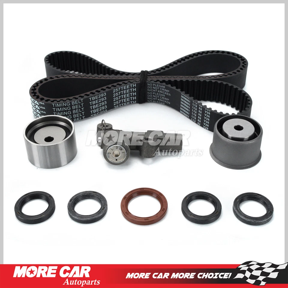 Timing Belt Kit Hydraulic Tensioner for 91-99 Mitsubishi 3000GT Dodge Stealth - Image 1 of 4