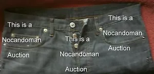 MENS NEW CHRISTIAN DIOR HOMME HAZED OVER GRAY JEANS WAX COATED 34 32 TAG 31 GREY - Bild 1 von 9