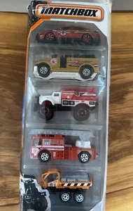 Matchbox Fire Brigade 5-Pack - Picture 1 of 5