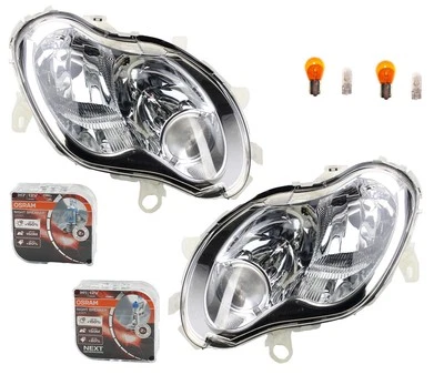 Scheinwerfer Links + Rechts + Osram Night Breaker Laser passend für Smart ForTwo - Bild 1 von 4