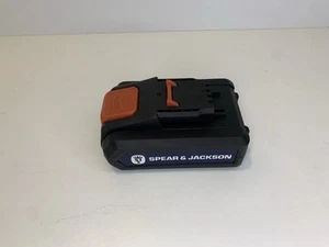 Spear & Jackson 18V Li-ion 2Ah Cordless Garden Tool Battery ABP118W7 Genuine VGC - Picture 1 of 12