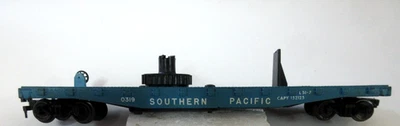 1950'S VINTAGE LIONEL #0319 HO SCALE SOUTHERN PACIFIC 7" LONG FLAT CAR - Image 1 of 4