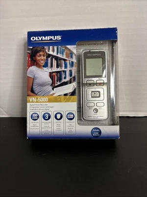 Olympus VN-5000 Digital Voice Recorder New in Box Untested - Image 1 of 2