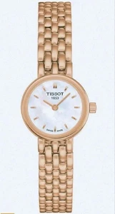 TISSOT Precioso Reloj Pulsera Cuarzo Dorado Acero Inoxidable Esfera Madreperla - Imagen 1 de 5