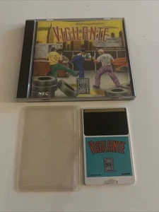 Vigilante (Turbo Grafx 16 TG16) ¡Completo con Estuche y Manual! Probado/Auténtico - Imagen 1 de 8