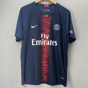 Camiseta para hombre Paris Saint-Germain PSG 2018/19 Mbappé #7 local talla grande - Imagen 1 de 9