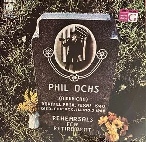 Phil Ochs Rehearsals For Retirement Vinyl First Pressing VG+/NM - Picture 1 of 2