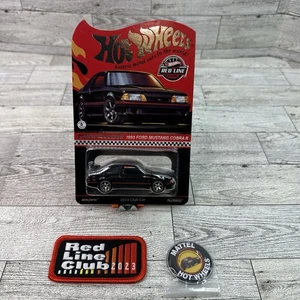 Hot Wheels CLUB EXCLUSIVE 1993 Ford Mustang Cobra R mit Patch & Pin - Bild 1 von 12