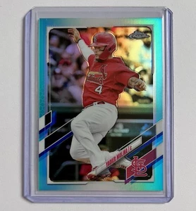 Yadier Molina 2021 Topps Cromo #132 Aqua Refractor Numerado/199 Cardinals MLB - Imagen 1 de 3